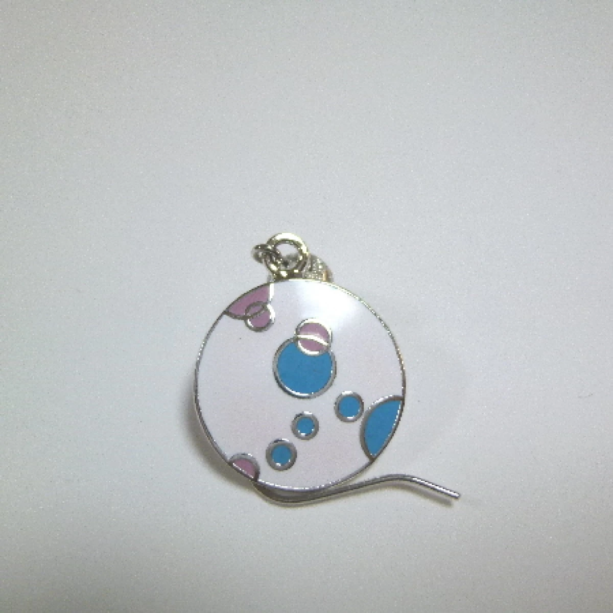 七宝焼き　水玉　ピアス