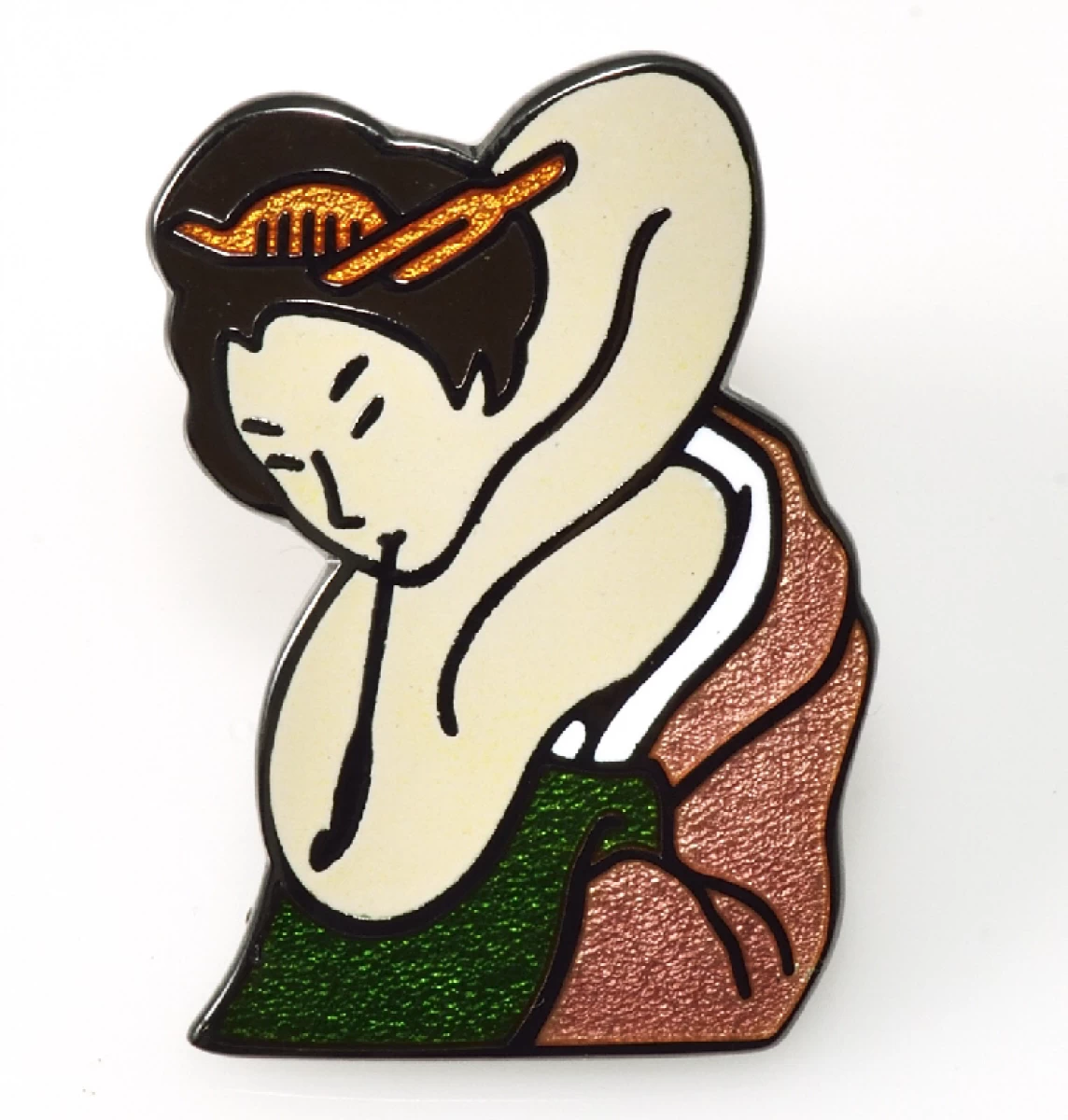 轆轤首 | 帯留め | 妖怪七宝
