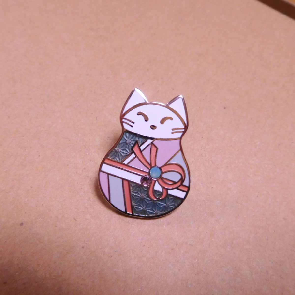 ふく猫　つむぎ | ピンズ | アクセサリー
