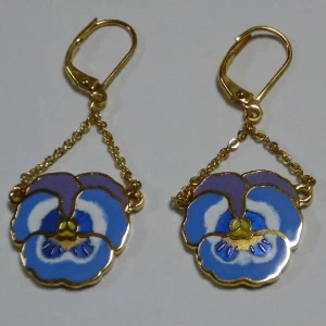 ぼかしパンジー | ピアス | アクセサリー