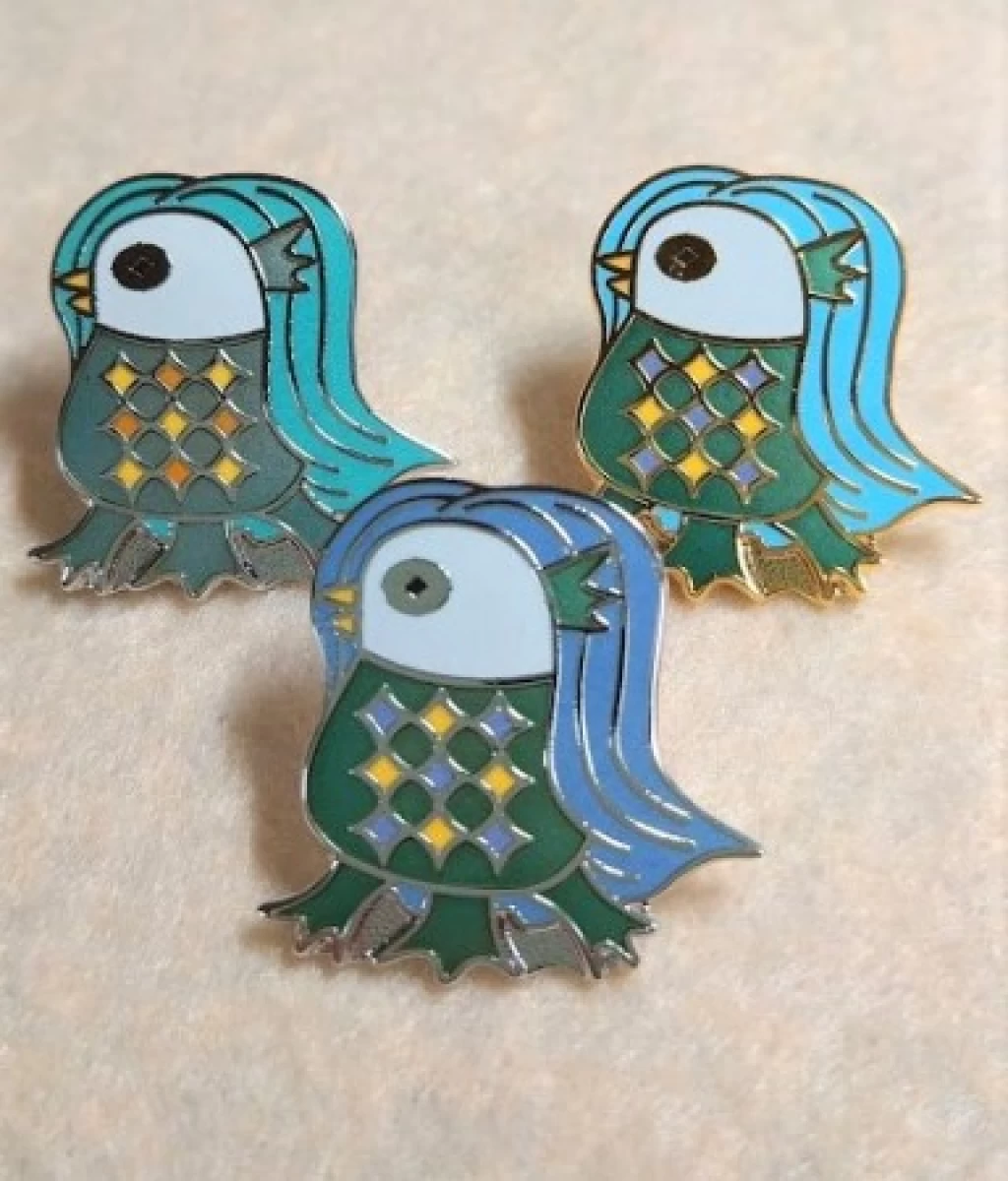 あまびえ　横向き | ピンズ | アクセサリー